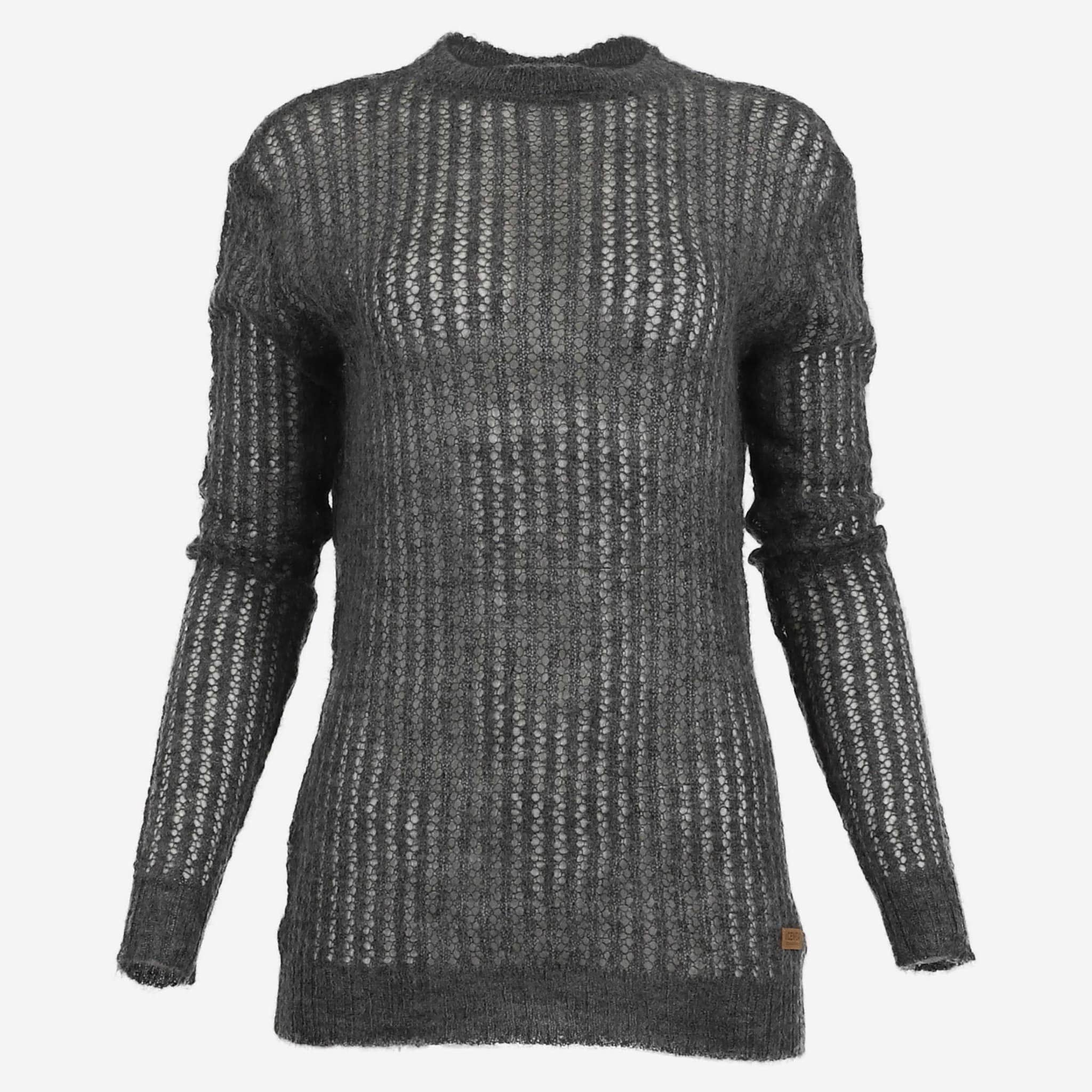 Túnmóar knitted lace long sweater