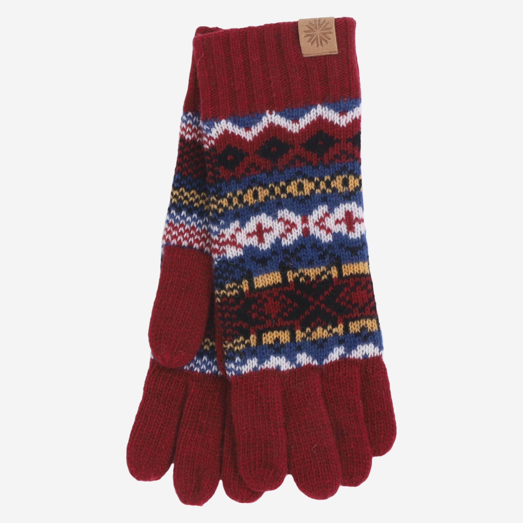 Skrúður wool blend Nordic gloves  